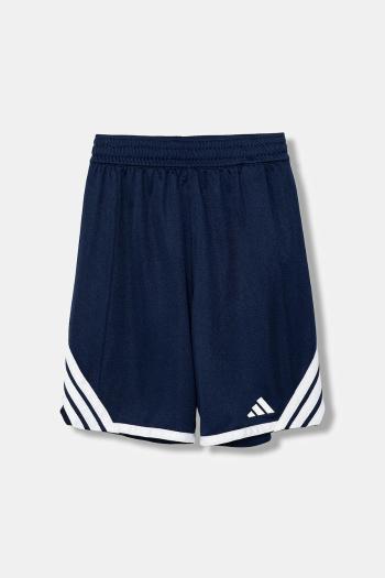 Detské krátke nohavice adidas Originals tmavomodrá farba, s nášivkou, nastaviteľný pás JM5130