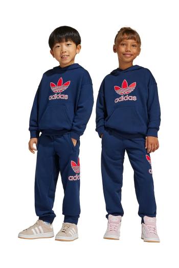 Detská tepláková súprava adidas Originals tmavomodrá farba, JC9176