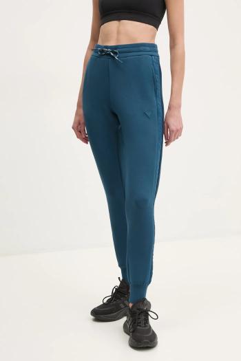 Tepláky Guess ALLIE fialová farba, s potlačou, V2YB18 K7UW2