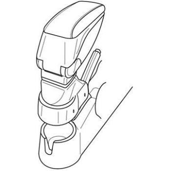 Adaptér k lakťovej opierke 56153 KIA PICANTO (LAM56153)