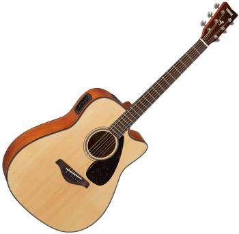 Yamaha FGX800C Natural Elektroakustická gitara Dreadnought