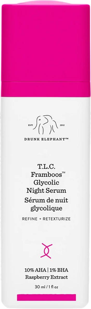 Drunk Elephant Nočné pleťové sérum TLC Framboos (Glycolic Night Serum) 30 ml