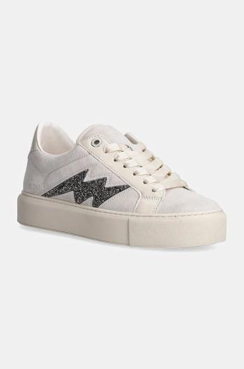 Semišové tenisky ZADIG&VOLTAIRE La Flash béžová farba, SWSN00488