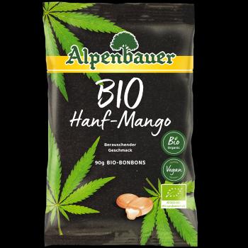 ALPENBAUER Prírodné cukríky konope a mango BIO 90 g