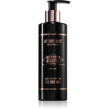 Institut Karité Paris Black Leather Shea Body Milk telové mlieko s bambuckým maslom 250 ml