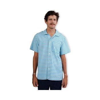 Brava Fabrics  Stripes Shirt - Blue  Košele s dlhým rukávom Modrá