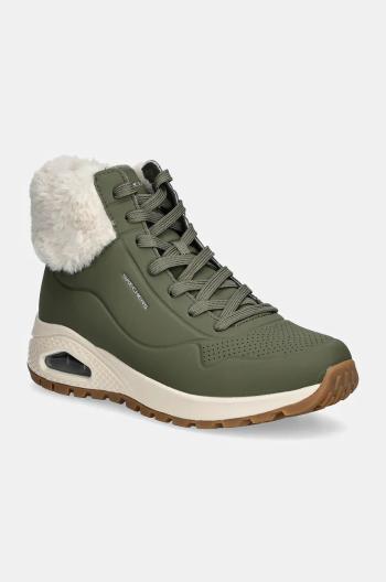 Snehule Skechers zelená farba