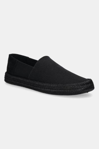 Espadrilky Calvin Klein Jeans INJ ESPADRILLE CV SU čierna farba, YM0YM01250