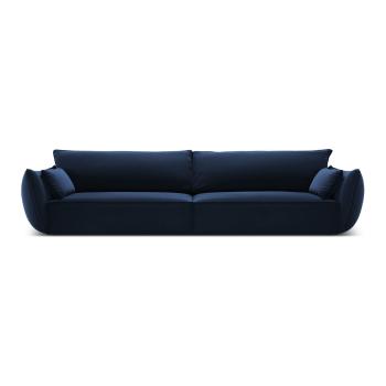 Sötétkék bársony kanapé 248 cm Vanda – Mazzini Sofas