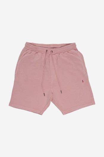 Bavlnené šortky KSUBI 4x4 Trak Short Quartz MSP23WA013-PINK, ružová farba