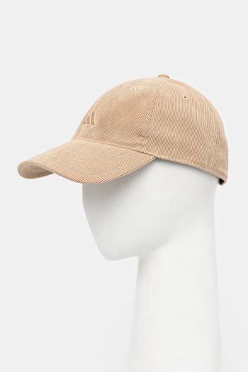 Šiltovka adidas hnedá farba, JM0436