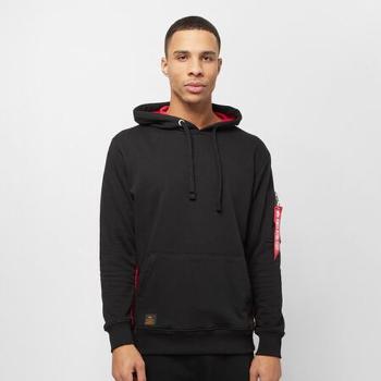 Pánska mikina Alpha Industries RBF Inlay Hoody Black - 2XL