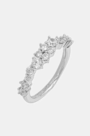 Strieborný prsteň Guess JSBR04 486JW