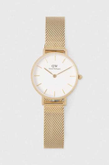 Hodinky Daniel Wellington Petite 28 Evergold dámske, zlatá farba