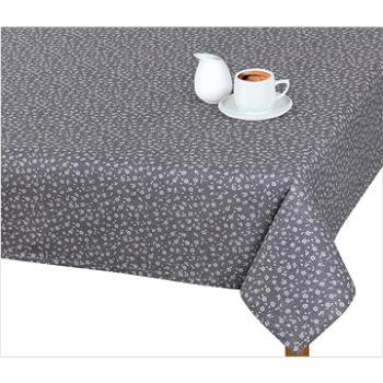 Bellatex Obrus ADÉLA – 100 × 100 cm – sivý kvietok (6305)