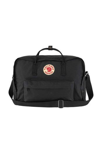 Ruksak Fjallraven Kanken Weekender čierna farba, veľký, jednofarebný, F23802.550