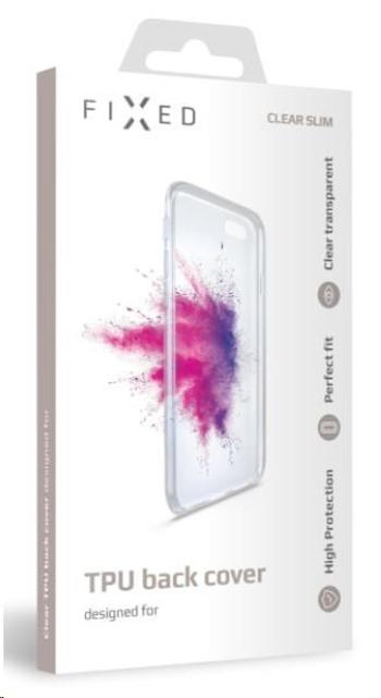 FIXED gélový zadný kryt pre Apple iPhone 13, číra