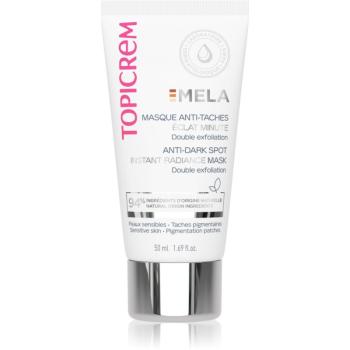 Topicrem MELA Anti-Dark Spot Instant Radiance Mask rozjasňujúca maska proti pigmentovým škvrnám 50 ml
