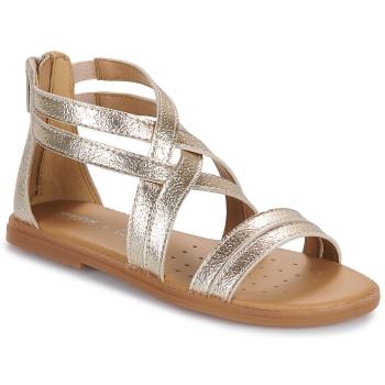 Geox  J SANDAL KARLY GIRL  Sandále Zlatá