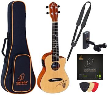 Ortega RU5CE Deluxe SET Natural Koncertné ukulele