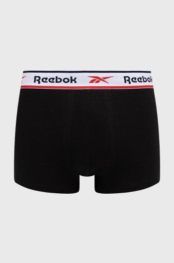 Boxerky Reebok C8412 (7-pak) pánske, čierna farba