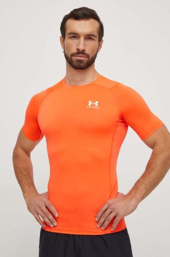 Tréningové tričko Under Armour červená farba, jednofarebný, 1361518