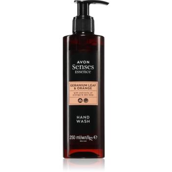 Avon Senses Essence Geranium Leaf & Orange osviežujúce tekuté mydlo s hydratačným účinkom 250 ml