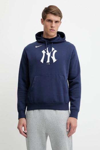 Mikina Nike New York Yankees tmavomodrá farba, s kapucňou, s potlačou, NKDK-44B-NK-CKX