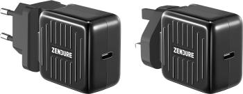 Töltő adapter Zendure SuperPort 61W Wall Charger EU / UK / US Plug Black