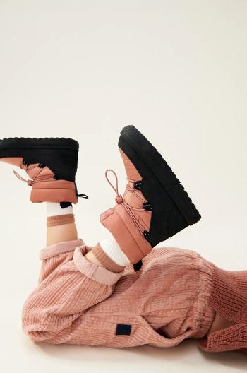 Detské snehule Liewood Zoey Snowboot ružová farba, LW19873