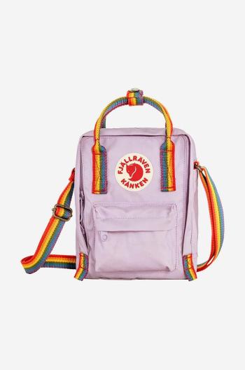 Malá taška Fjallraven Kanken Rainbow Sling F23623.457.907-907, fialová farba