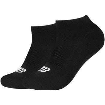 Skechers  2PPK Basic Cushioned Sneaker Socks  Ponožky Čierna