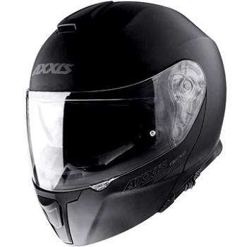 Axxis Gecko SV ABS Solid, výklopná helma matná čierna (MOTO32266nad)
