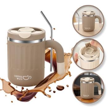 Livefy termohrnček Coffee 480ml, hnedý