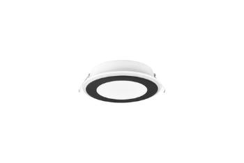 LED zapustené svietidlo Trio Aura čierna TR 652410132