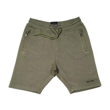Sonik Kraťasy Green Fleece Shorts - M,Sonik Kraťasy Green Fleece Shorts - M