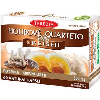 Hubové Quarteto s reishi 60 kapsúl (3217800)