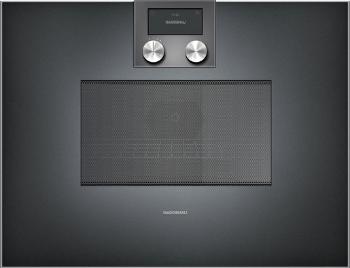 Gaggenau 400 series kombinovaná mikrovlnná rúra 60 x 45 cm, pravé pánty dverí BM450100