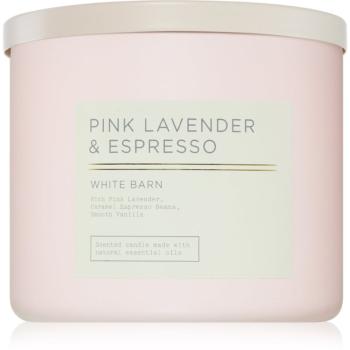 Bath & Body Works Pink Lavender & Espresso vonná sviečka 411 g