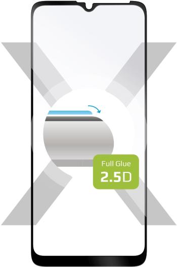 Üvegfólia FIXED FullGlue-Cover Motorola Moto E7 Power/ E7i Power üvegfólia - fekete