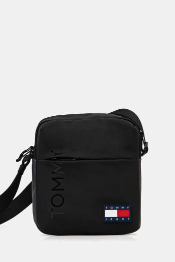 Malá taška Tommy Jeans čierna farba, AM0AM13270