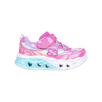 Skechers  Flutter heart lights - groovy  Bežecká a trailová obuv Ružová