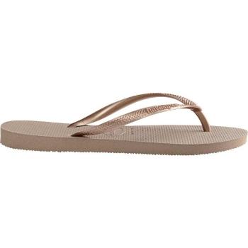 HAVAIANAS SLIM Női flip-flop papucs, arany, méret 39/40