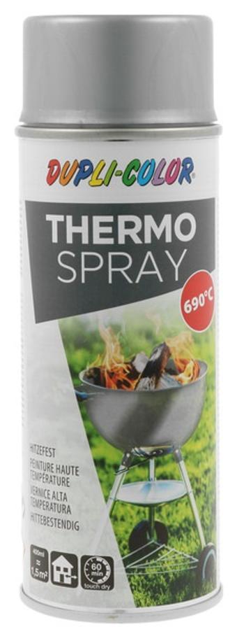 DC THERMO SPRAY - Žiaruvzdorná farba v spreji strieborná do 690°C, 0,4 L