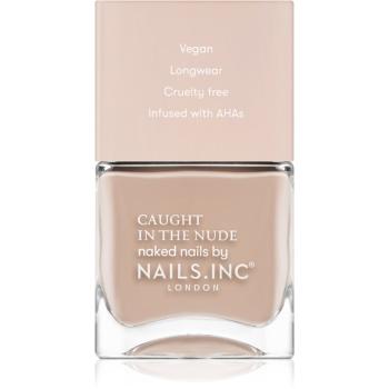 Nails Inc. Caught in the nude lak na nechty odtieň South Beach 14 ml