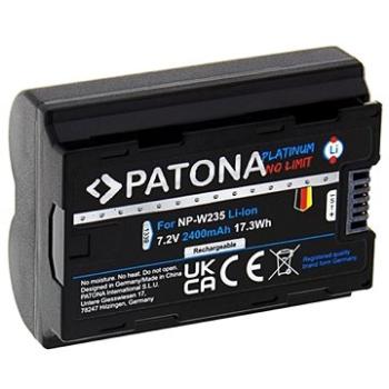 PATONA pre Fuji NP-W235 2250 mAh Li-Ion 7,2 V Platinum X-T4 (PT1339 )