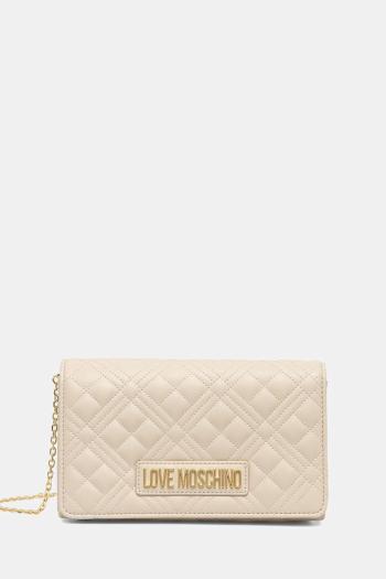 Kabelka Love Moschino béžová farba, JC4079PP1NLA0110