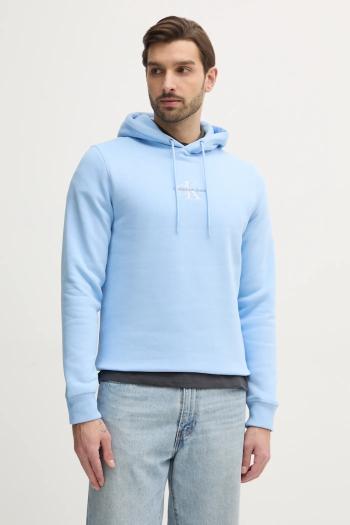 Mikina Calvin Klein Jeans pánska, s kapucňou, s nášivkou, J30J325629