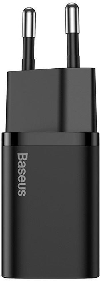 Töltő adapter Baseus Super Si Quick Charger USB-C PD 20W Black