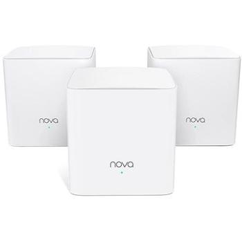 Tenda Nova MW5c (3 ks) WiFi Mesh Gigabit router AC1200 Dual Band, MU-MIMO, Beamforming, GWAN, GLAN, (MW5c (3-pack))